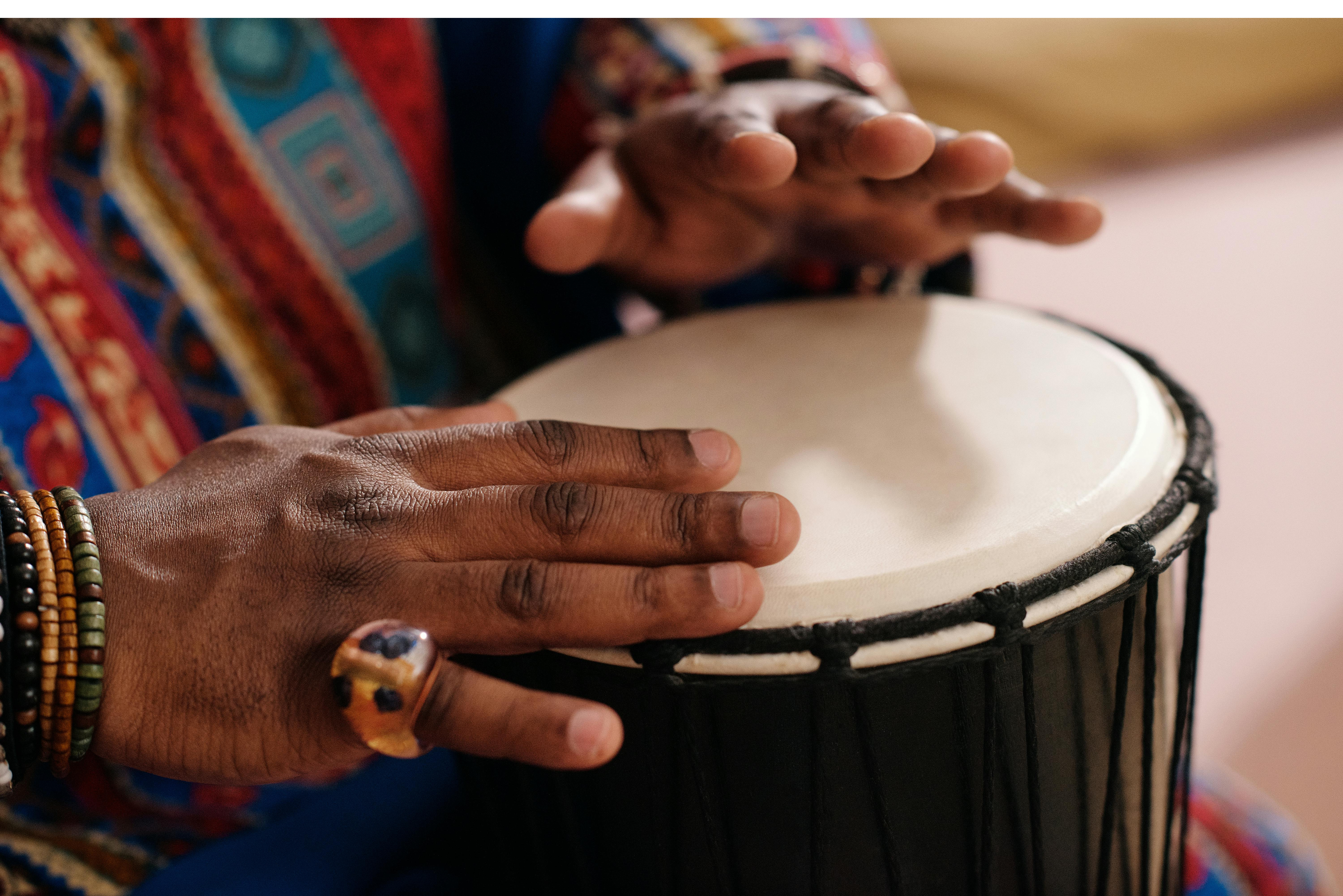 Traditional drums celebration